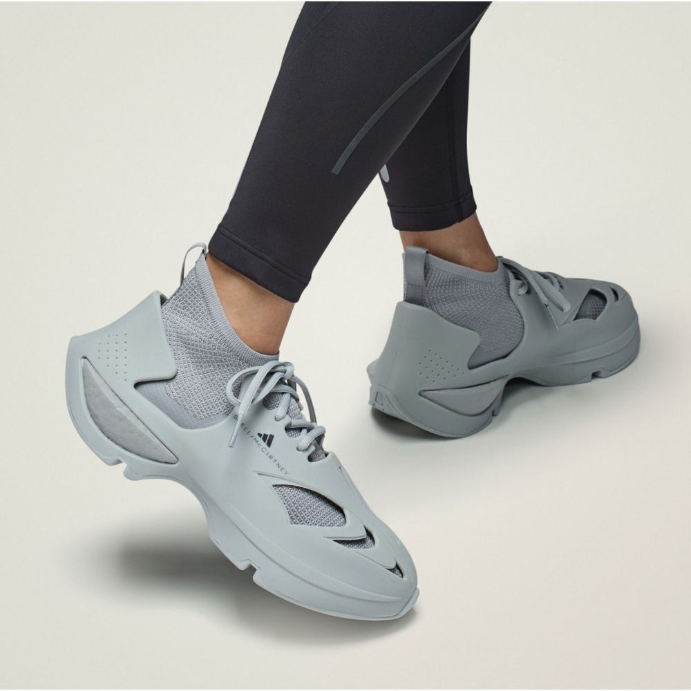 Adidas by Stella McCartney Women's Light Gray Athletic Sneakers